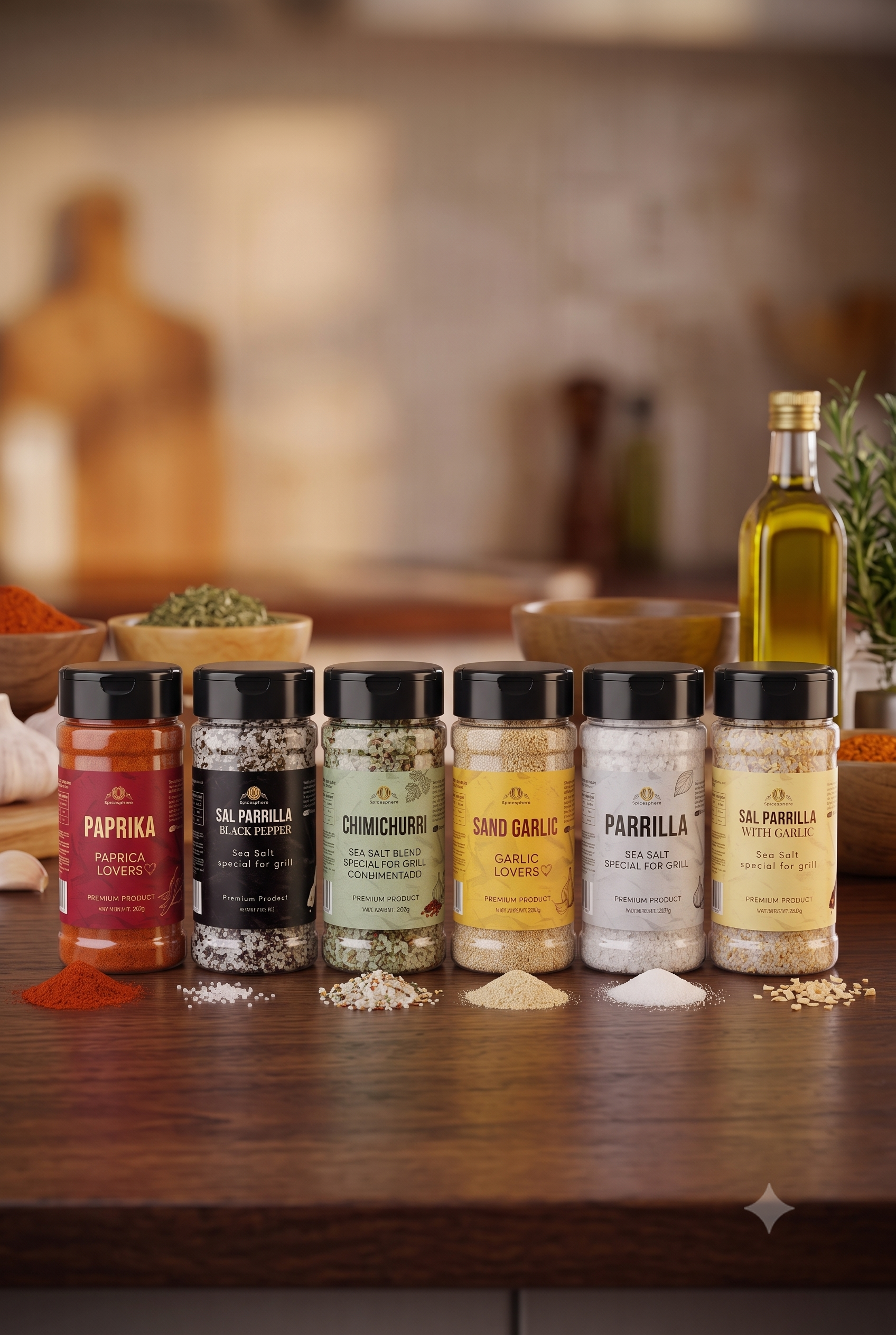 Spice Sphere — the full range